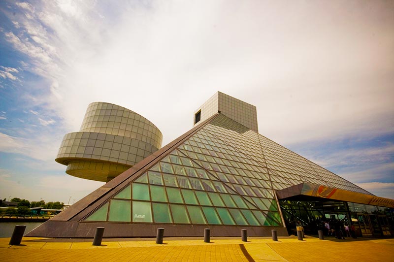  Rock and Roll Hall of Fame Museum, Celveland, Ohio